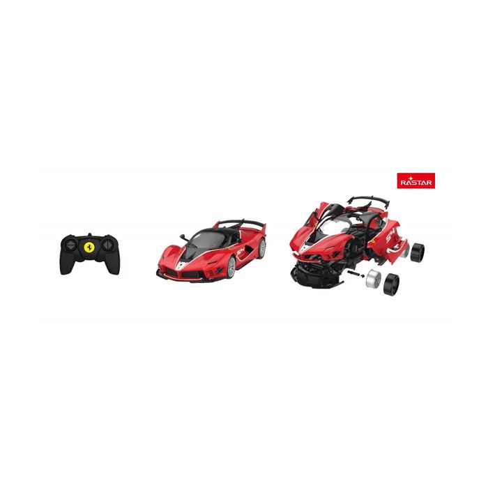 zestaw konstrukcyjny klocki samochód zdalnie sterowany ferrari auto rc