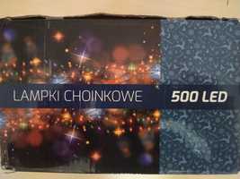 Lampki choinkowe LED 500 szt.multicolor