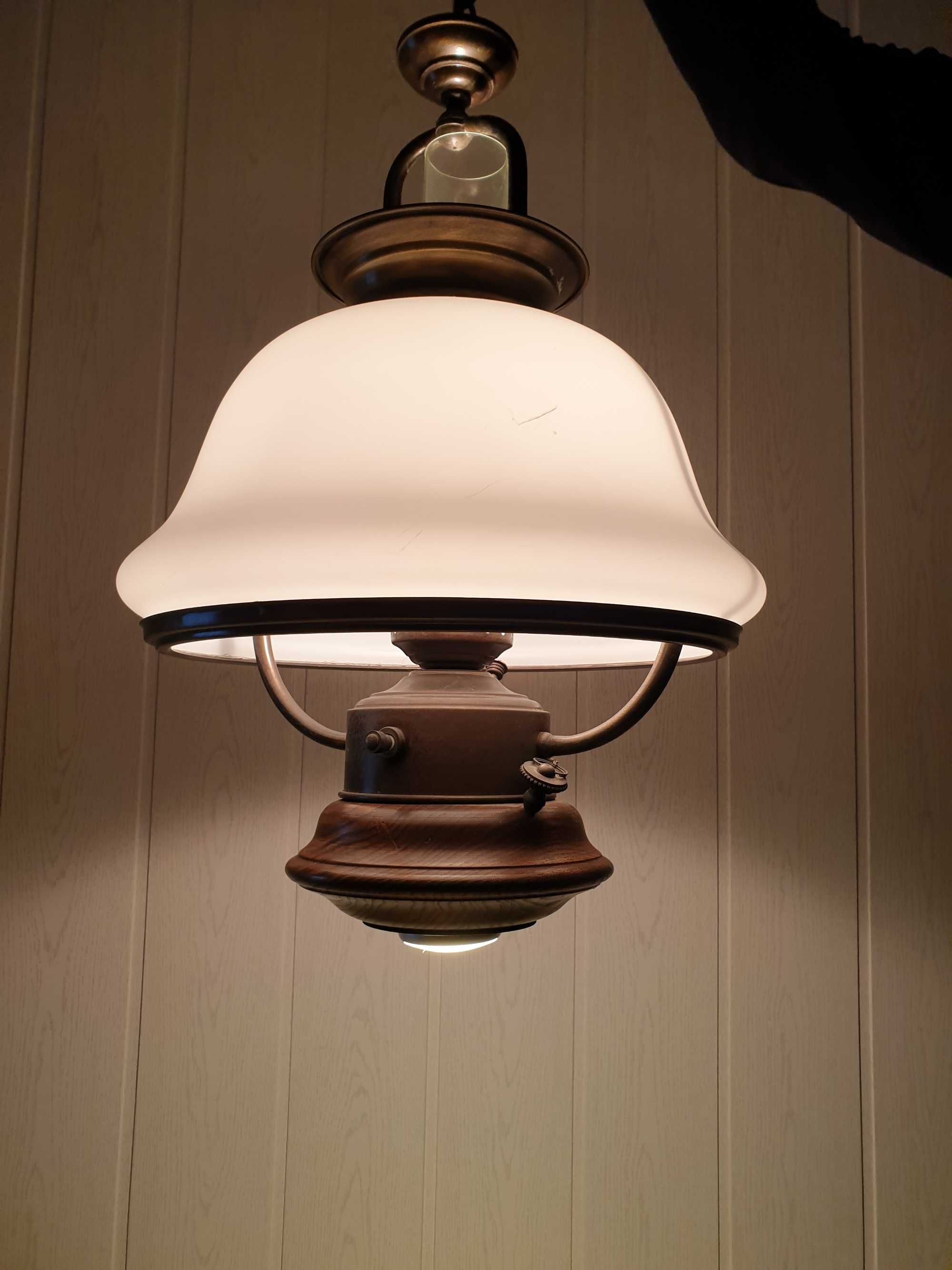 Lampa w stylu holenderskim 2 źródła światła