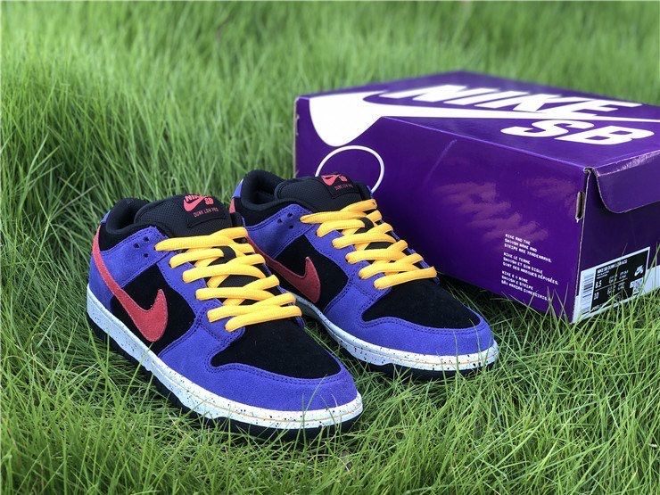 Кроссовки Nike SB Dunk Low ACG Terra black Purple Yellow Найки Данки