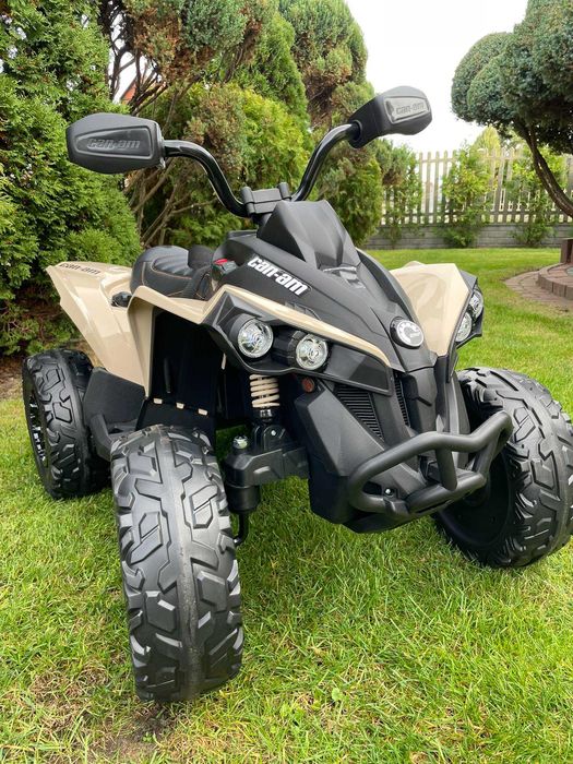 Duży Mocny QUAD elektryczny dla dzieci CAN-AM 24V 400W na akumulator