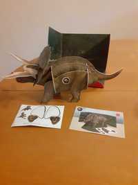 Triceratops puzzle 3D