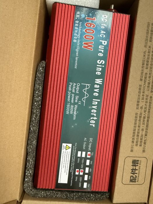 Інвертор, перетворювач 1600w