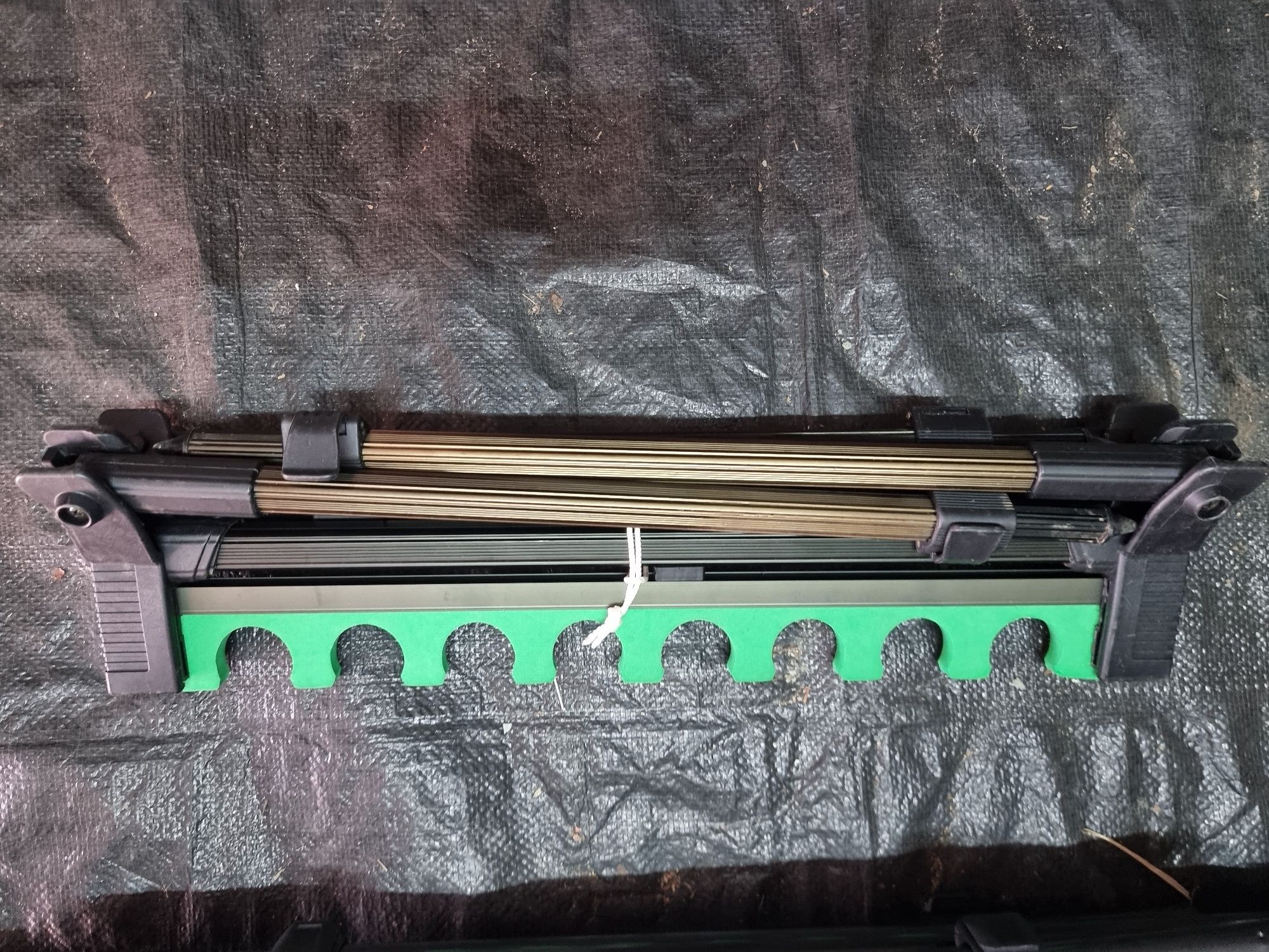 Rolo de encaixe duplo para cana direta + suporte kits