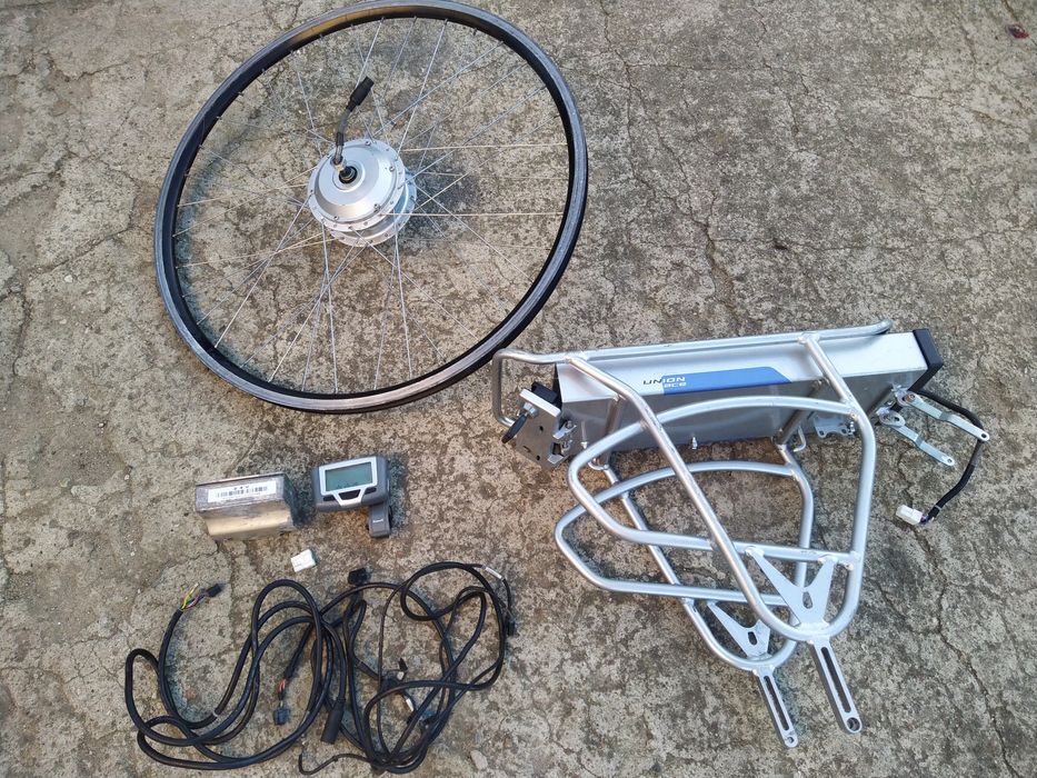 Rower elektryczny konwersja silnik display bagażniki Tranzx 24v 250v