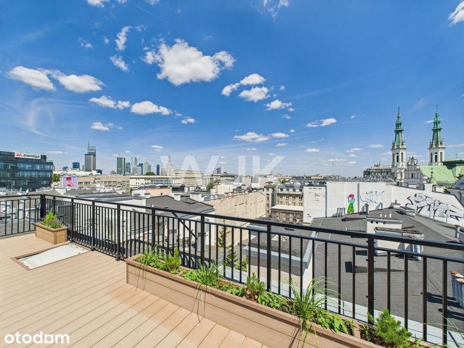 187m2, 6 pokoi, taras 80m2, winda, Śródmieście