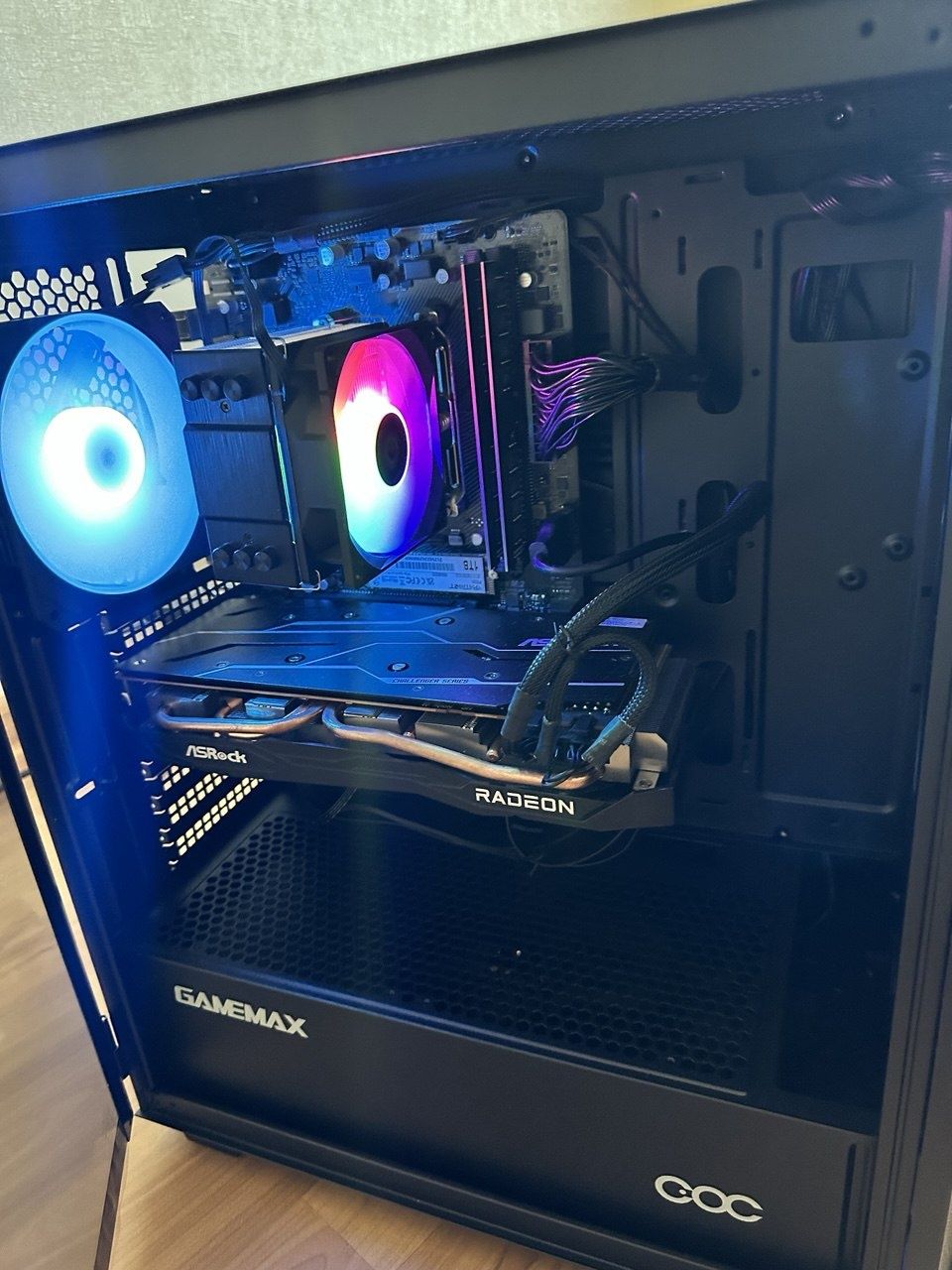Продам Ryzen 5 5600, 6700xt, 32Gb
