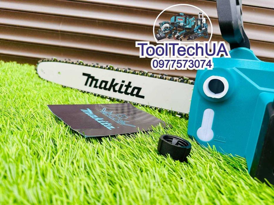Акумуляторна цепна пила Makita DUC356BL Зарядка на 2 АКБ 36/8 2 режими