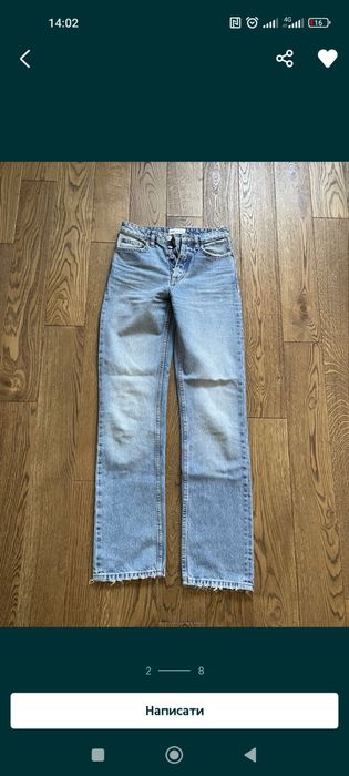 Джинси ZARA 25 розмір