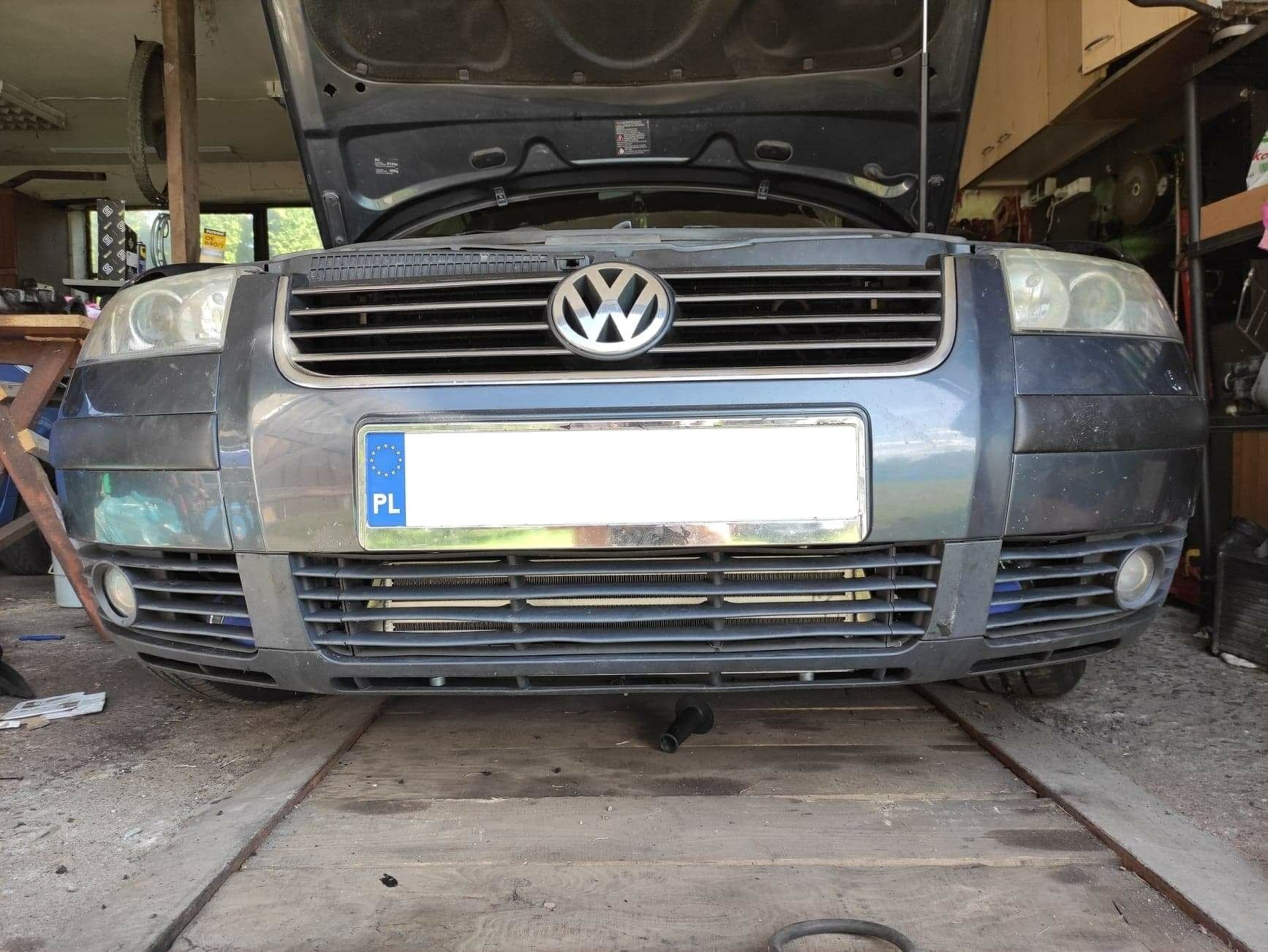 FMIC Vw Passat 1.9 tdi 1.8t orurowanie pod intercooler frontowy