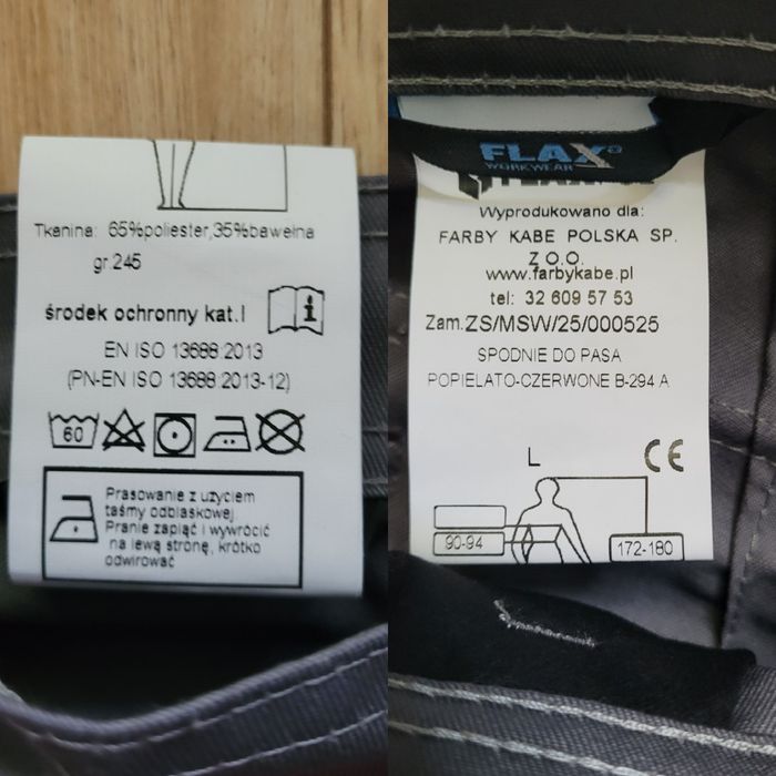 Spodnie robocze + T-shirt