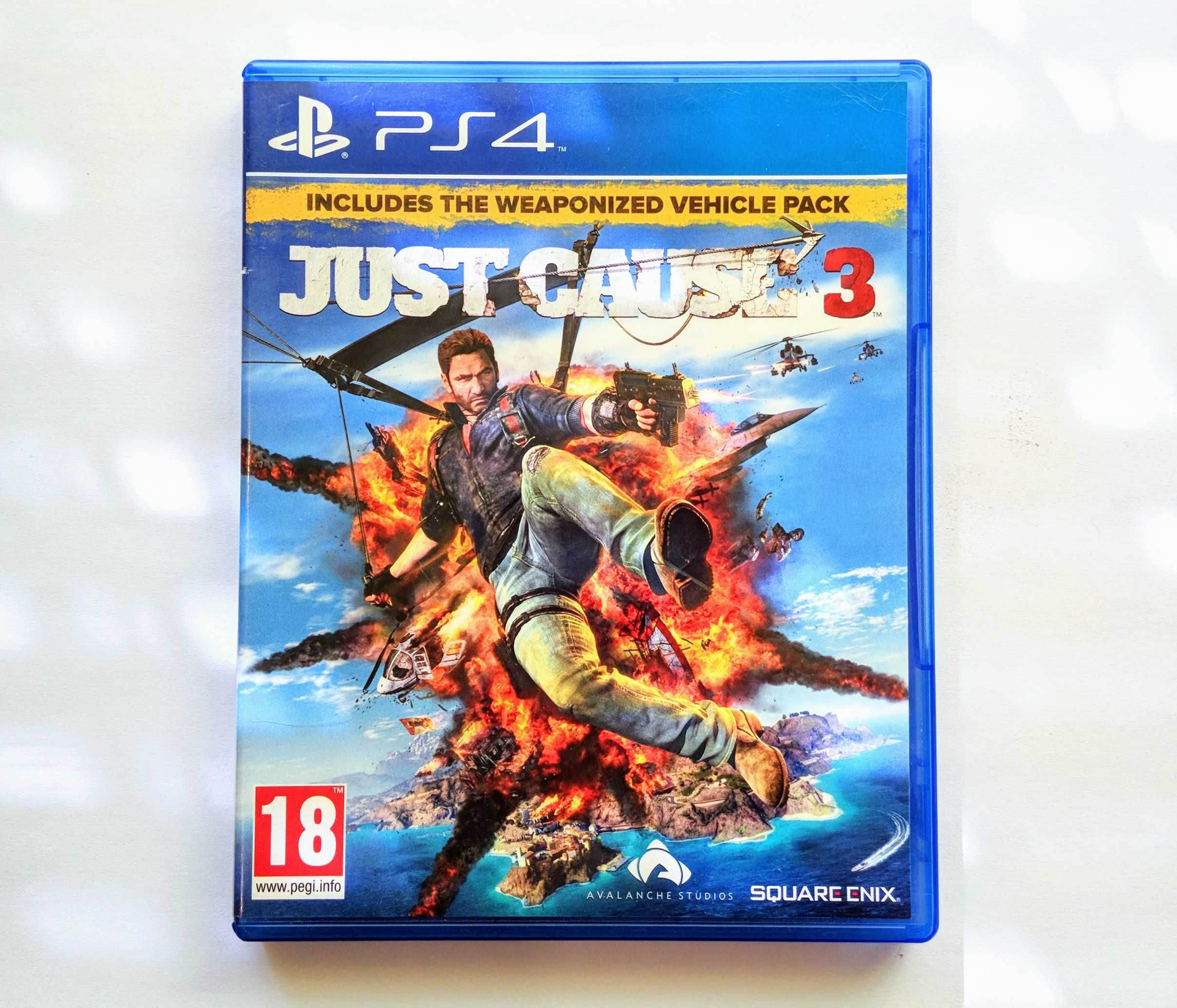 JUST CAUSE 3 PS4 playstation 4 диск