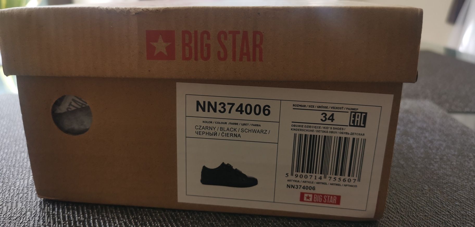 Buty sneakersy Big Star 34