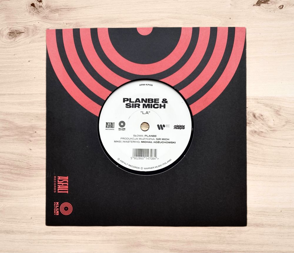 PlanBe Sir Mich Rasmentalism winyl vinyl płyta 7" || NOWA