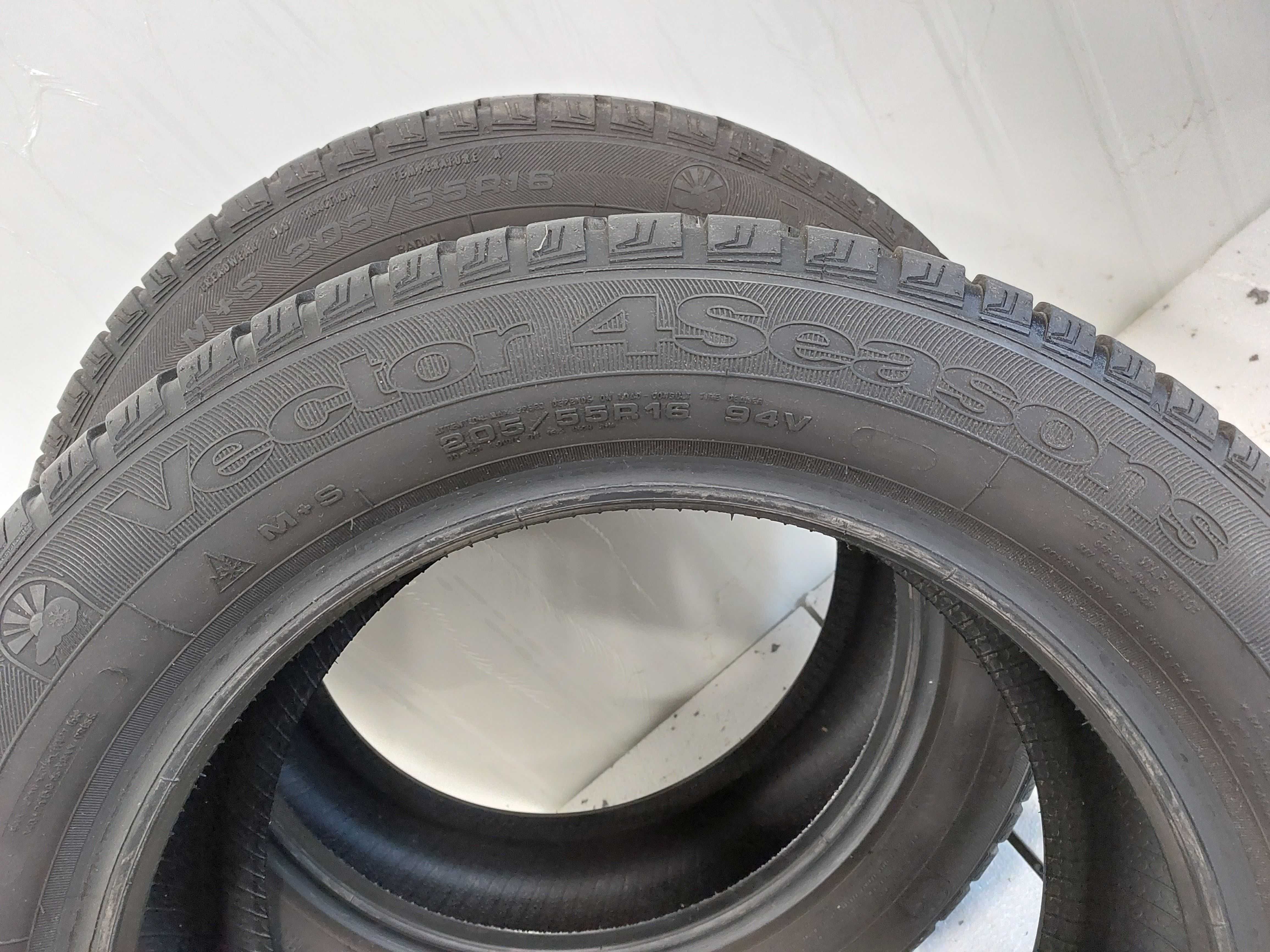 Goodyear Vector 4Seasons 2x 205/55R16 opony wielosezonowe