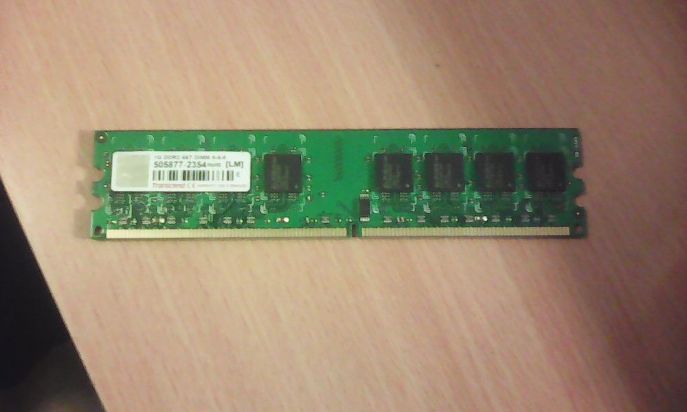 Memoria DDR2 1GB (PC) 667 Transcend