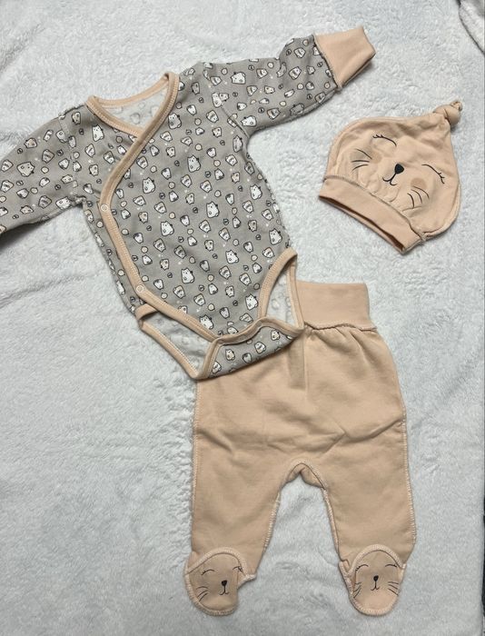 Костюм из 3-х шт теплый. Для новорожденных Flamingo, Next, Zara