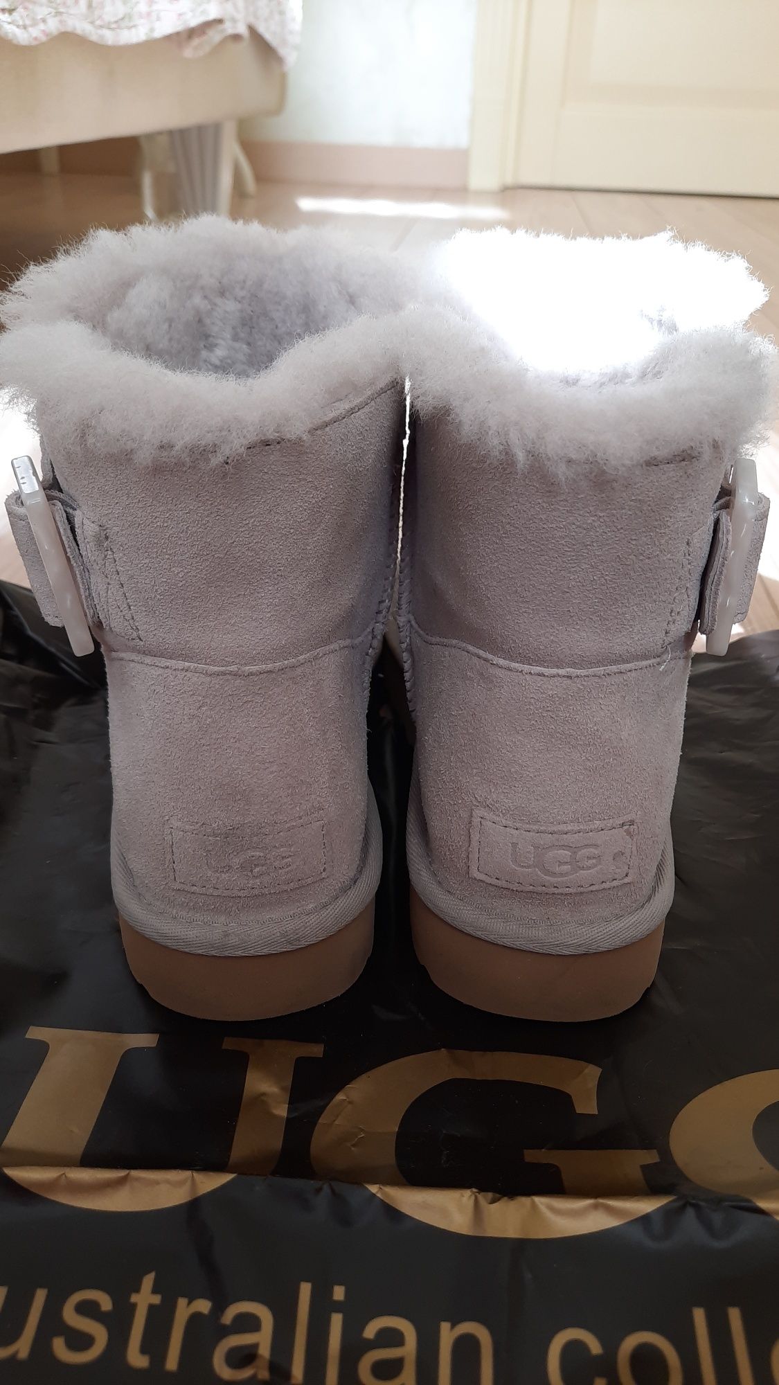 Угги UGG, оригинал  светло-бежевые