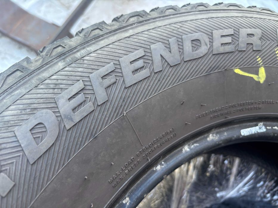 245-70-R16 DEFENDER SPORT=4 штуки всесезонной резины GERMANY 2022