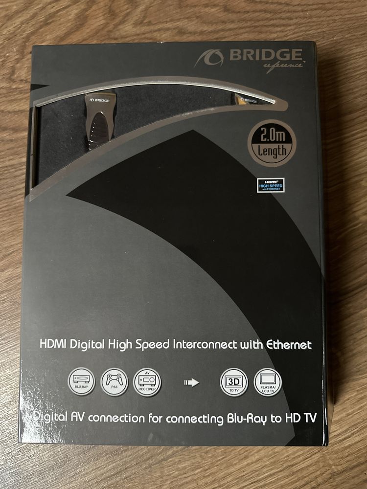 Kabel hdmi 2m z Ethernet, nowy