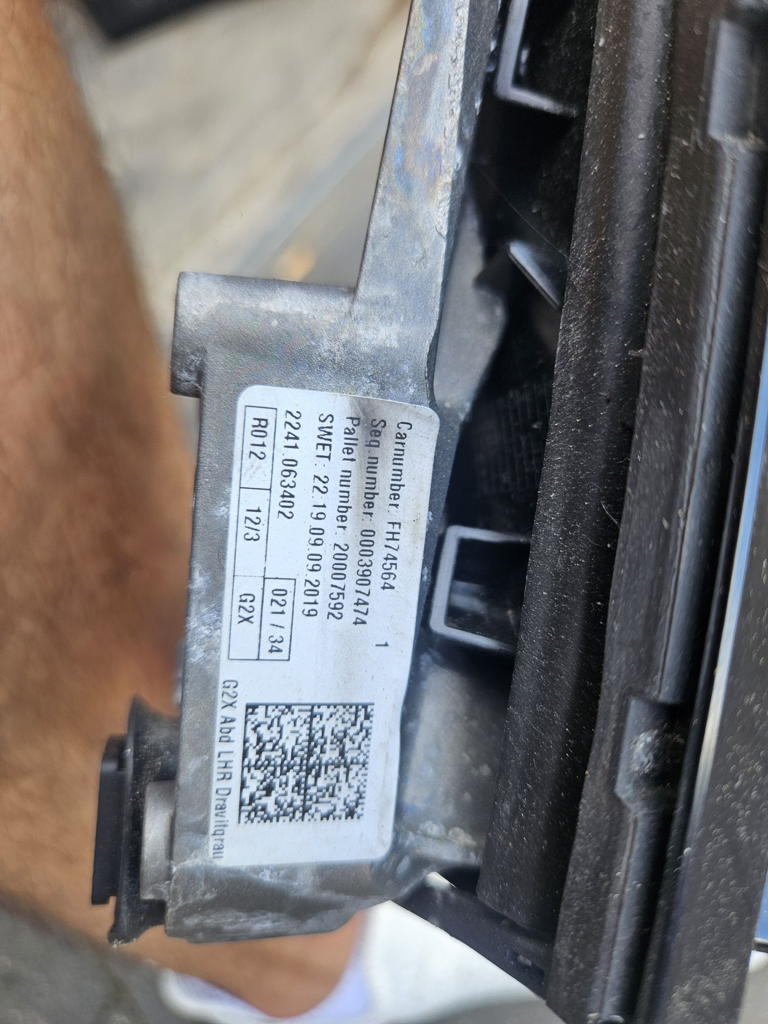 Lusterko bmw g20 19r 5pin m pakiet