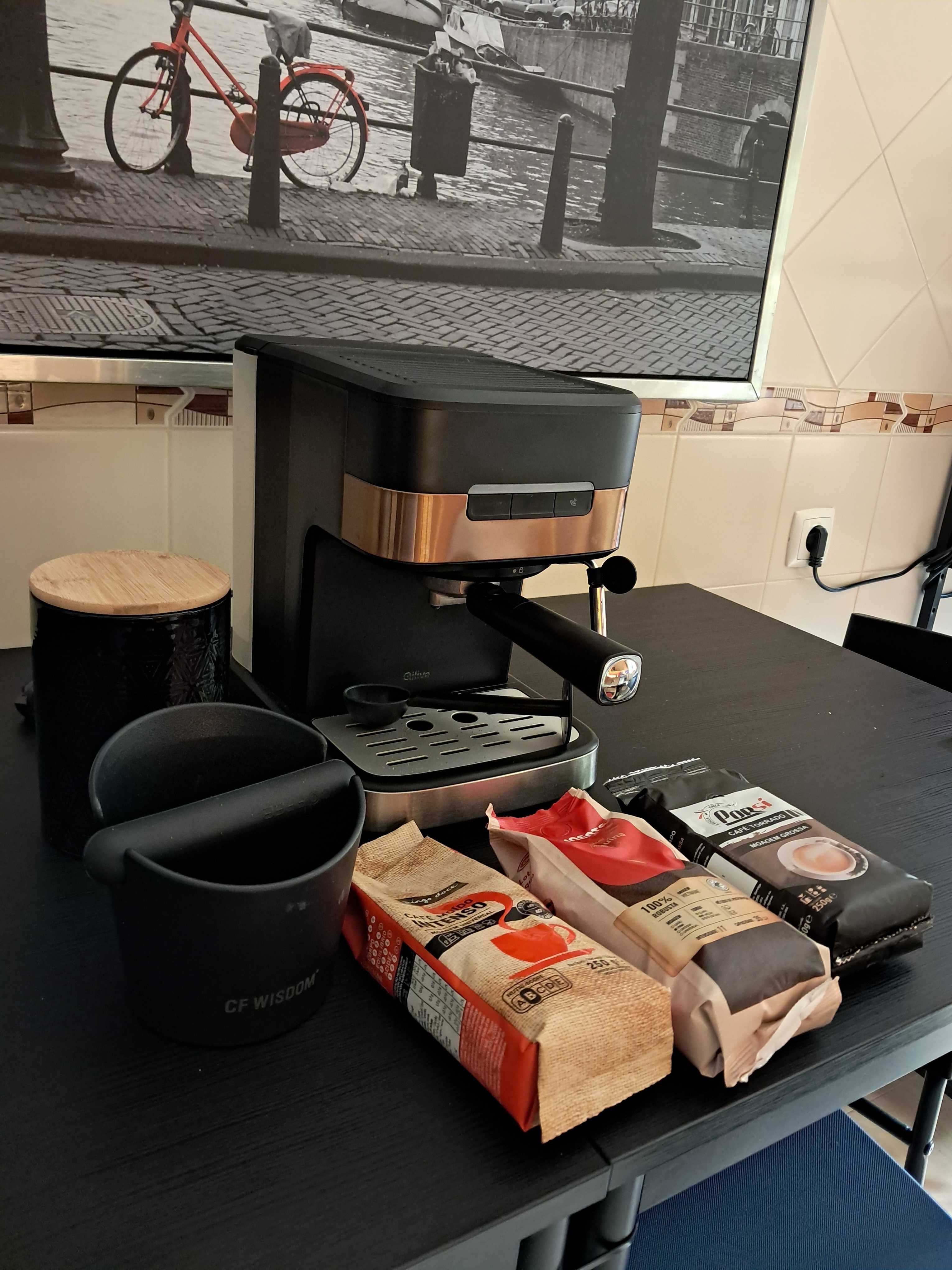 Máquina café manípulo
