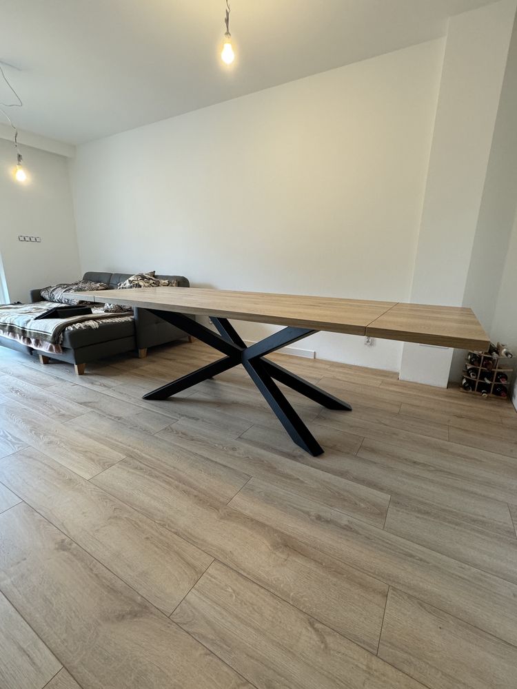 Stół dębowy loft