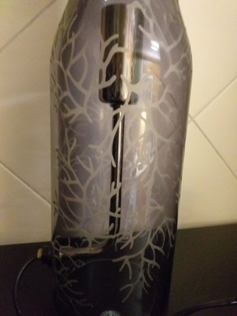 COMO NOVO Candeeiro IKEA vidro corais,feito à mão,PREÇO UNIDVEJA ZONAS