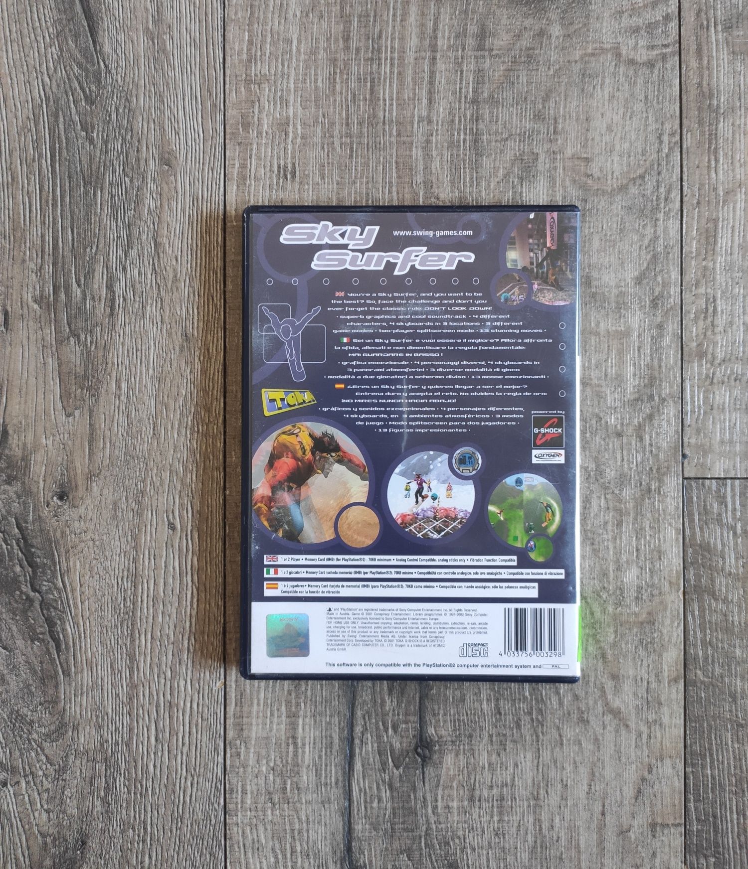 Gra PS2 Sky Surfer Wysyłka OLX Gwarancja Elbląg Pobranie