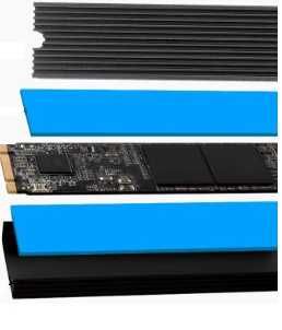 Adapter PCIe na SSD m2 nvme + radiator