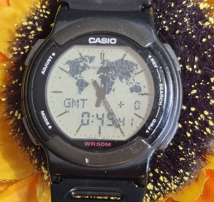 Stary zegarek męski CASIO ABX 53 Sprawny