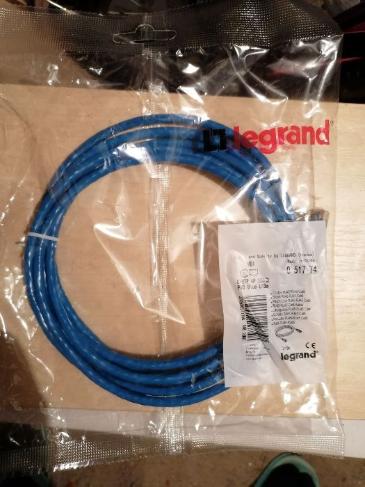 Продам патч-корд legrand cat 6E (3m)