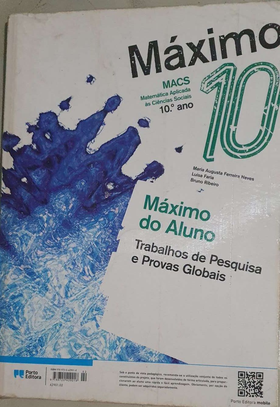 Máximo 11 Matemática /10 MACS Matemática