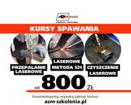 Szkolenia kursy spawanie Laserowe czyszczenie laserowe metoda 521