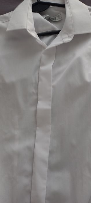 Biała elegancka koszula slim