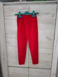 Czerwone getry legginsy rozmiar 128 stan idealny