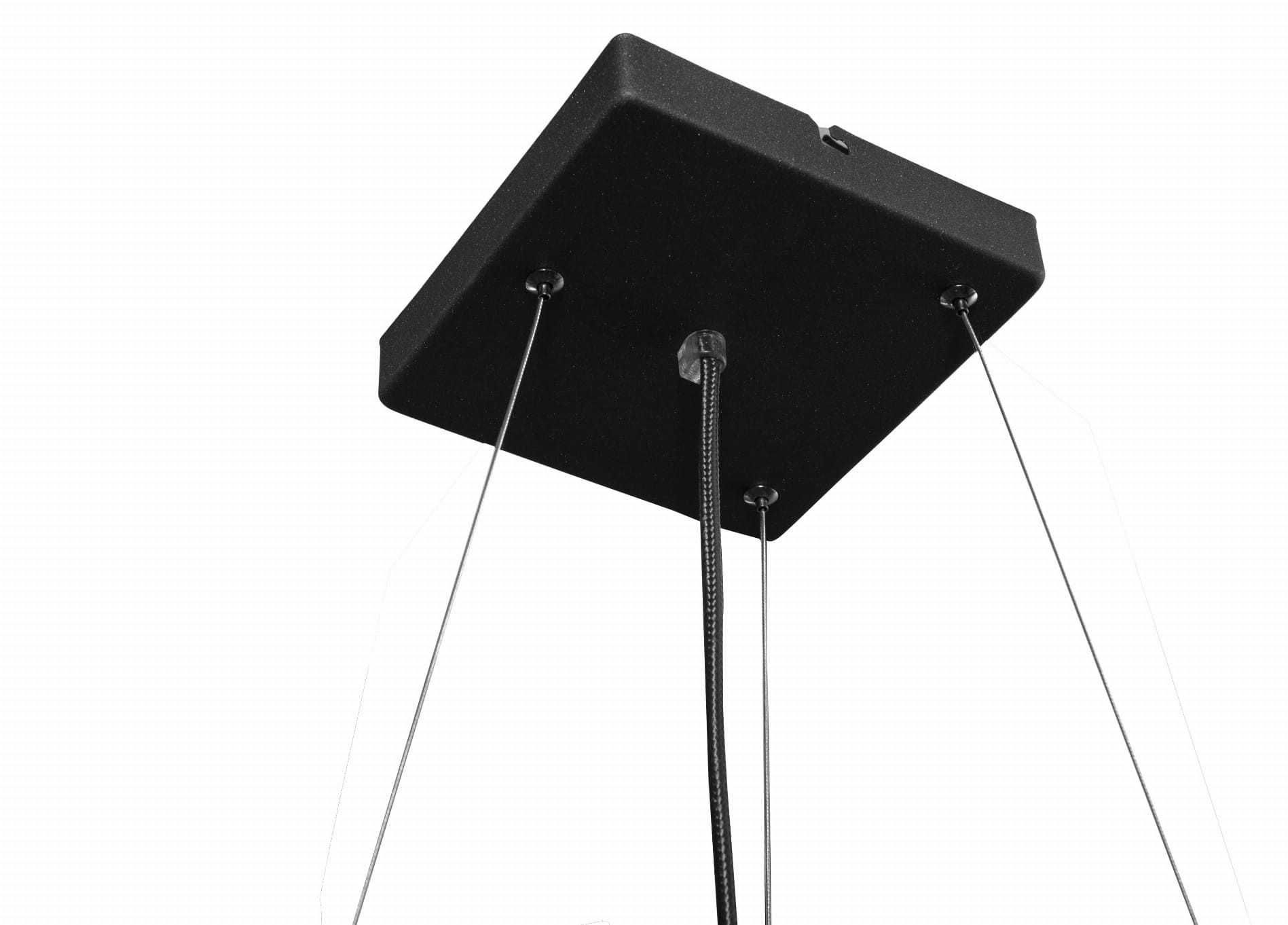HP lampa wisząca KARO K1  abażur czarny - wyprzedaż ekspozycji