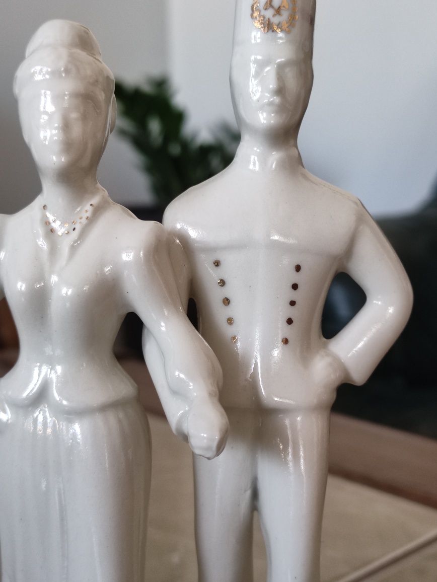 Figurka porcelanowa Barbórka Unikat - Steatyt? Wałbrzych? Cmielów?