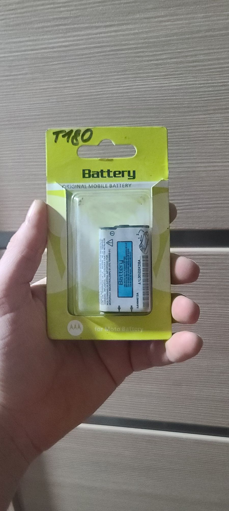 Акумулятор  Motorola AANN4012A для T180, T182, T300, MT140,T180e
