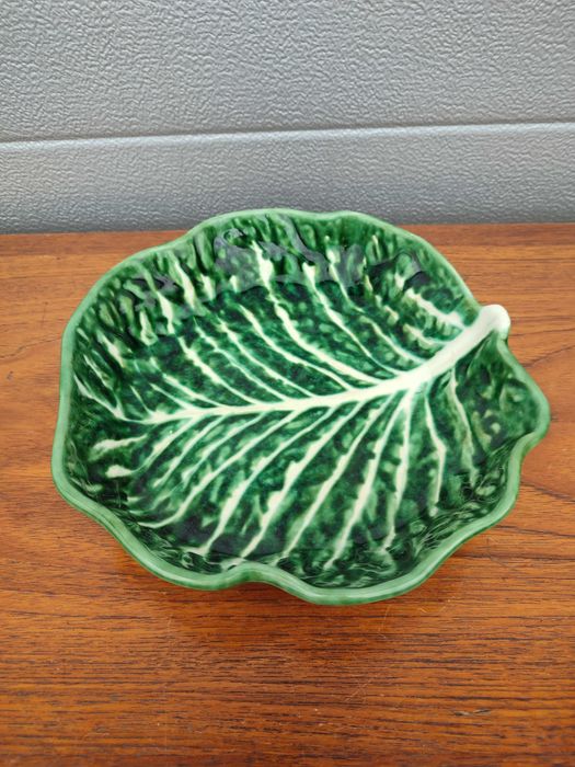 Ceramiczna Włoska patera Liść Kapusty - świetny design - X