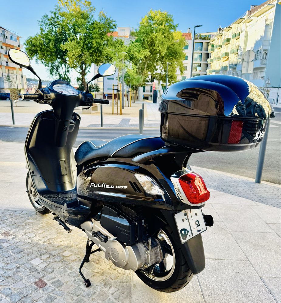 IMPECÁVEL Scooter SYM FIDDLE II 125S 2014 com apenas 21mil kms reais!