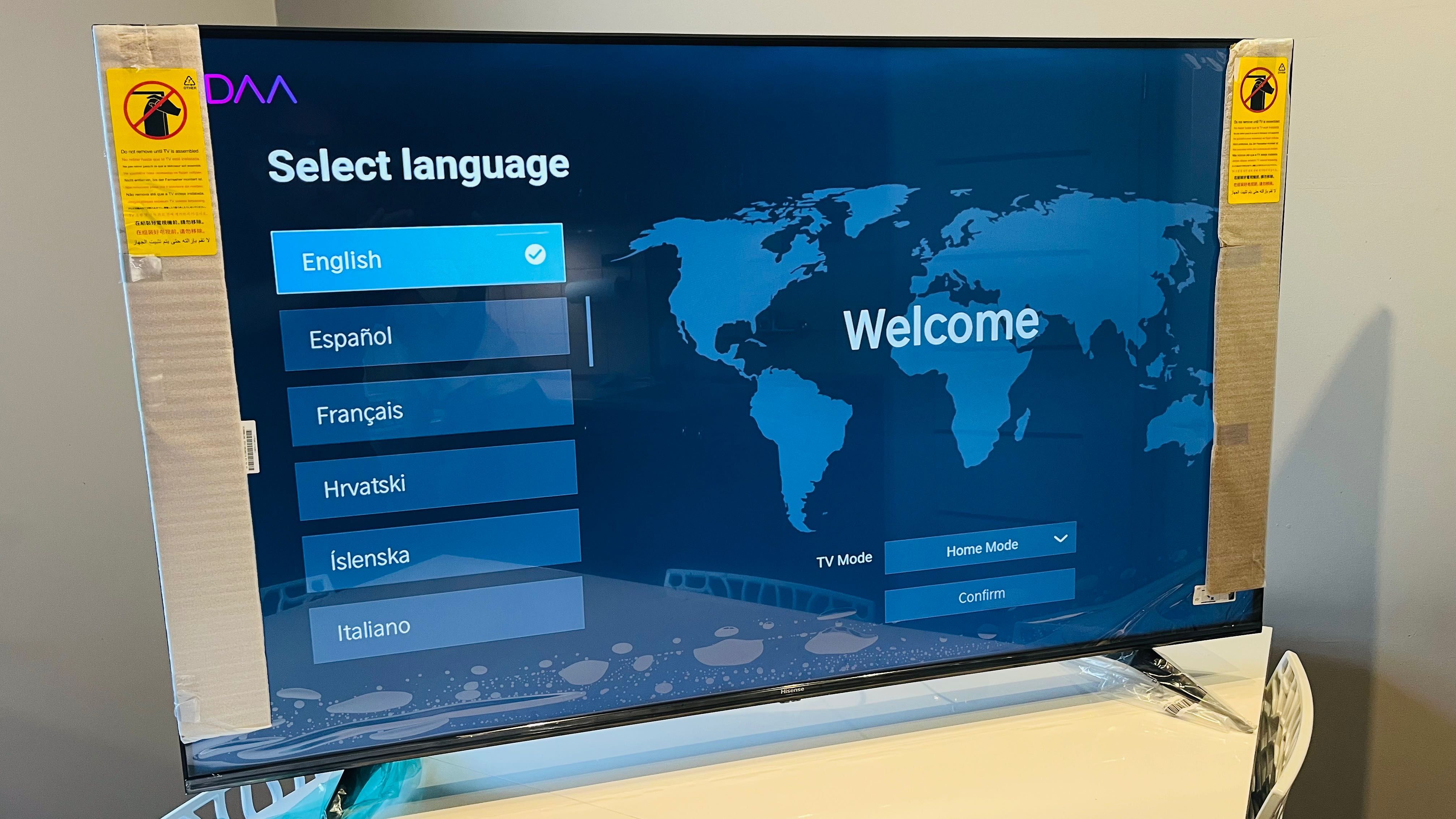 Nowy TV Hisense 55” 4K UHD Smart TV
