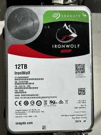 HDD жесткий диск Seagate Iron Wolf Nas 12TB realocated sectors