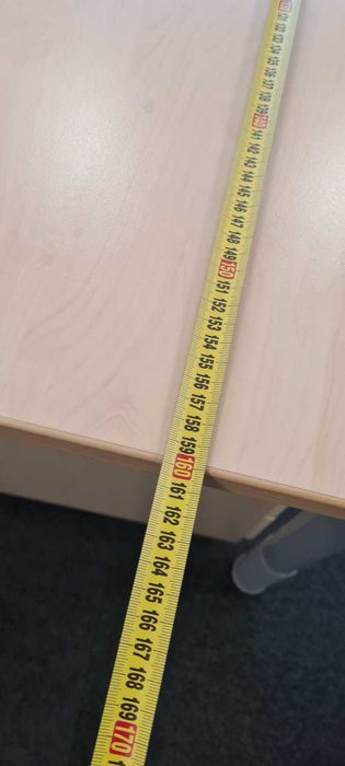 Biurko KINNARPS 160x80x90 brzoza biurka Kinnarps do biur domu