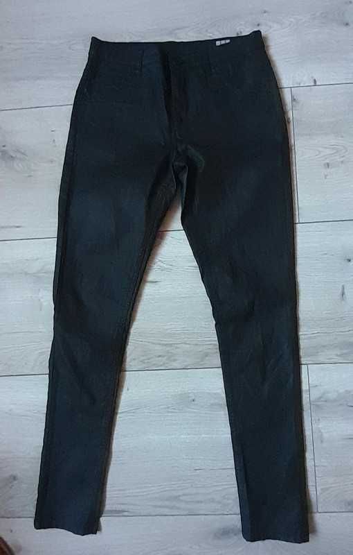 Woskowane spodnie damskie.Five Units