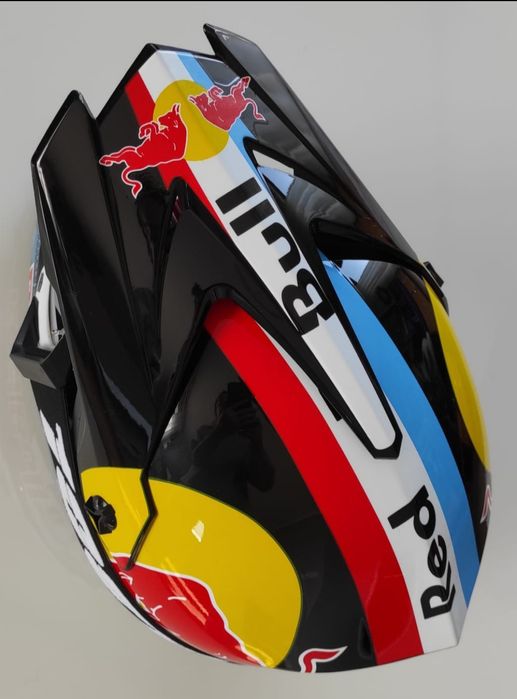 Nowy kask Red Bull rozm.M lub S+gogle gratis! Motocross