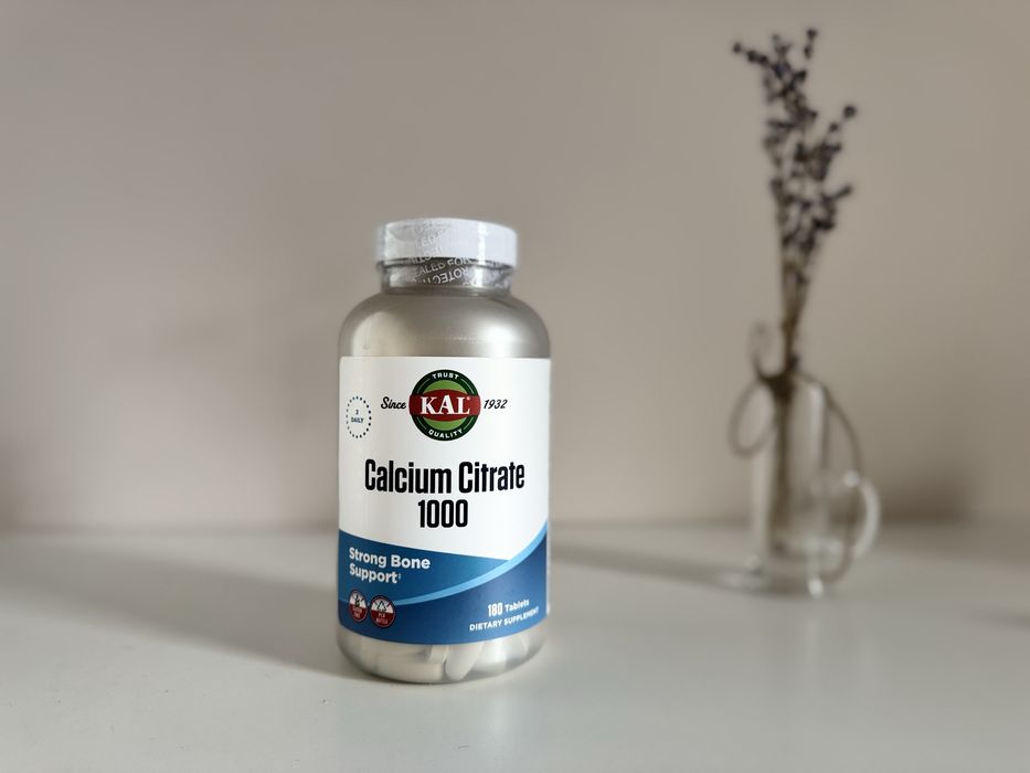 KAL цитрат кальция кальцій кальций 1000, 180 таблеток