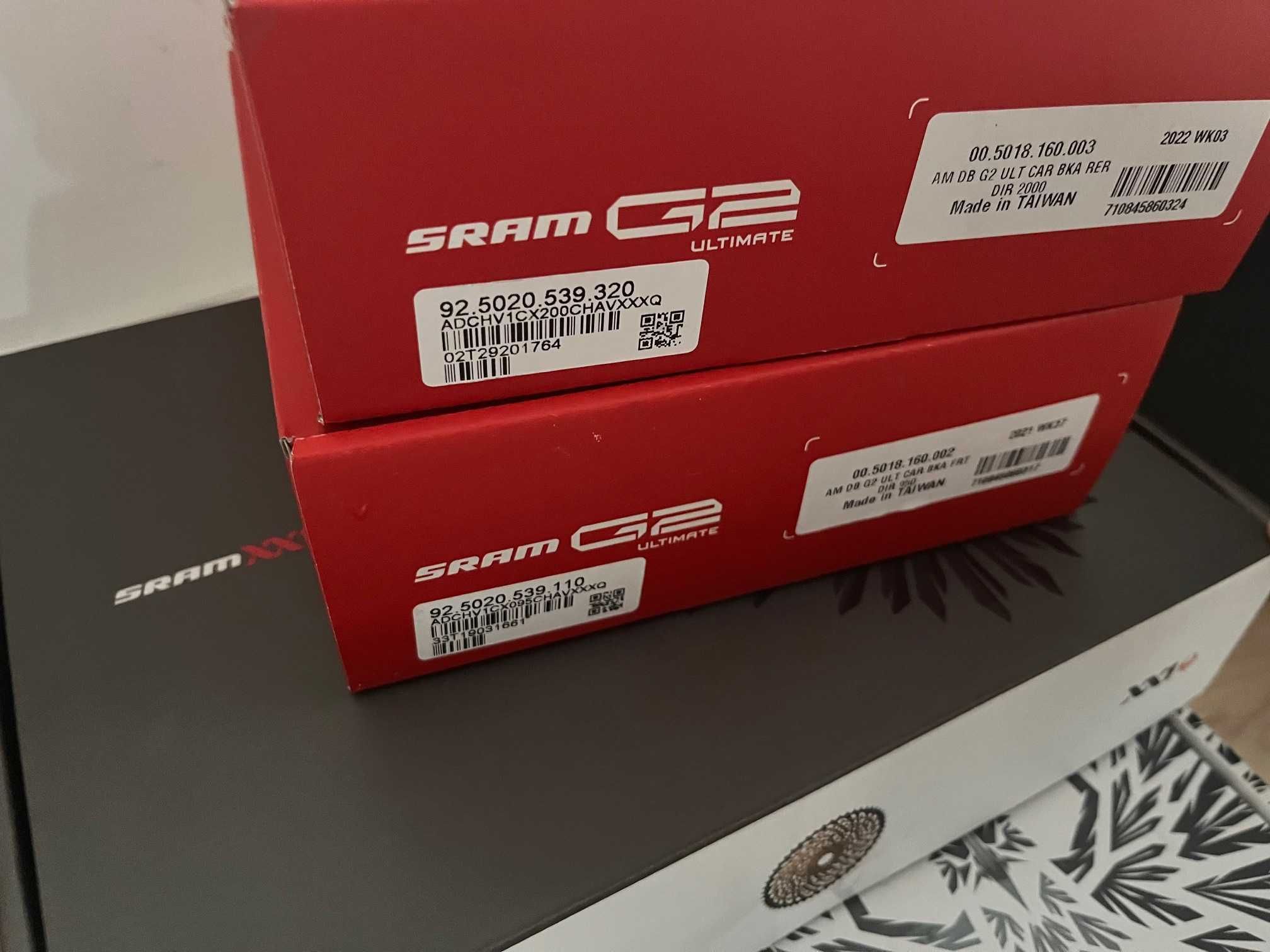 Sram G2 Ultimate RSC Hamulec hydrauliczny carbon top model hamulce xc