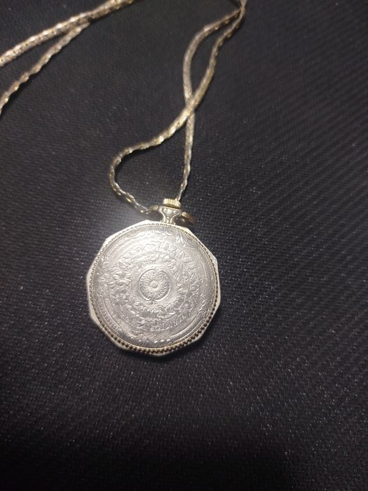 relógio de bolso/pendente vintage da marca suíça Buler