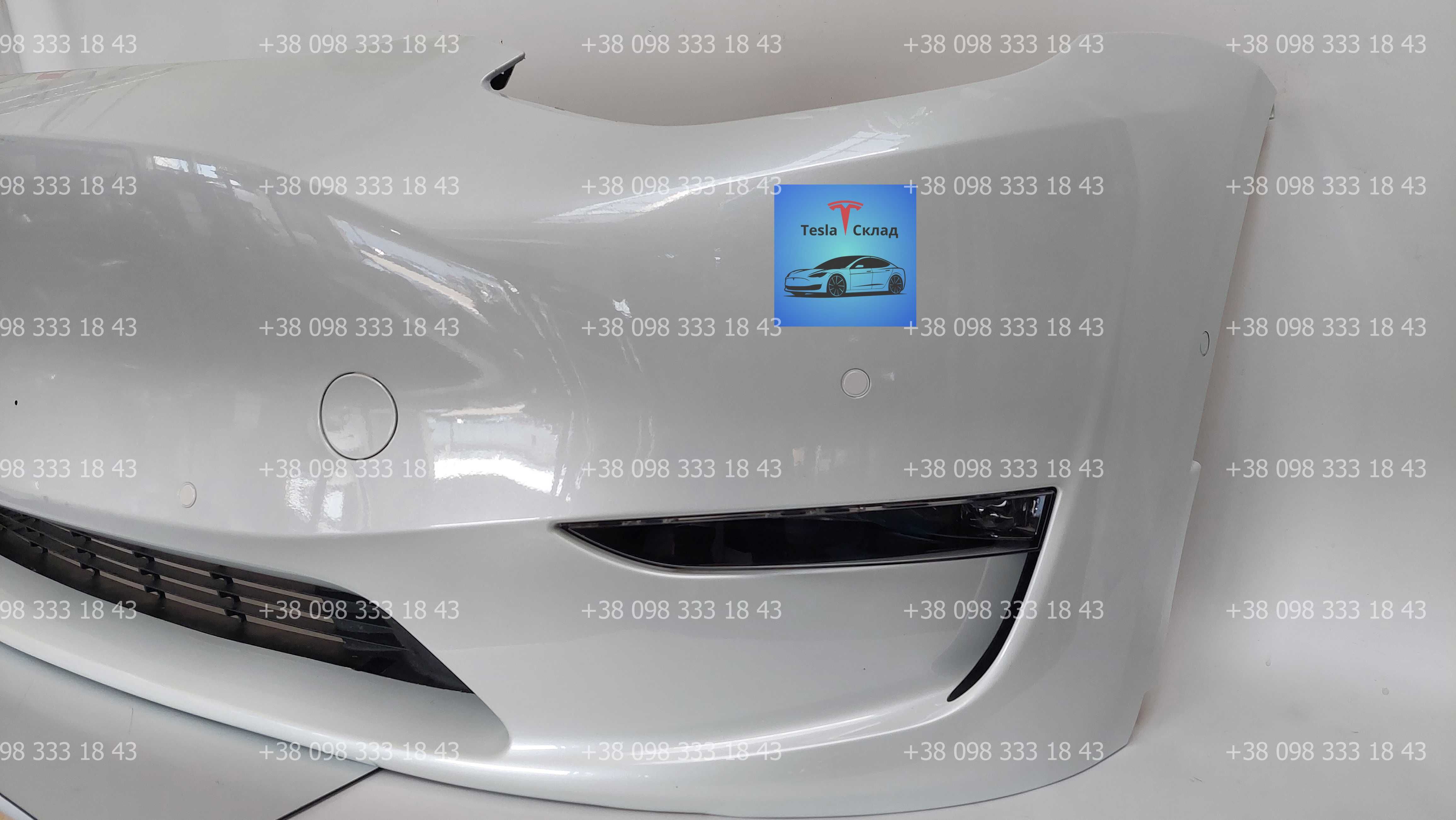 Бампер Tesla Model Y комплектний, Запчастини Teslf Model Y, 3, S, X